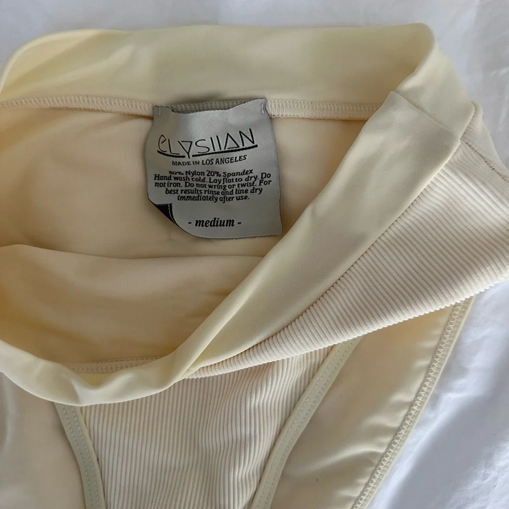 Elysiian Swim Cream Bikini - Picture 2 of 6